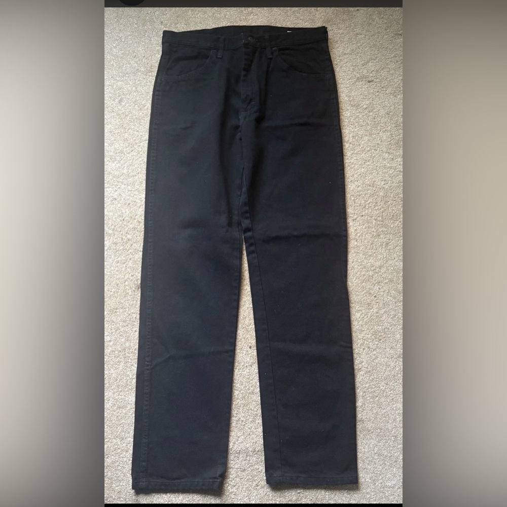 Rustler Men’s Black Regular Fit Jeans 34 x 34